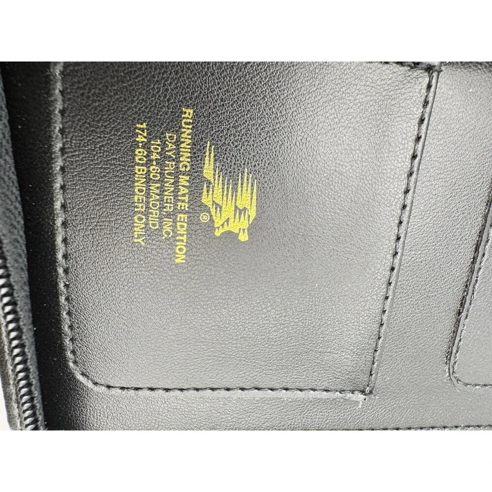 Vintage DayRunner Organizer Running Mate Edition Madrid 3.75